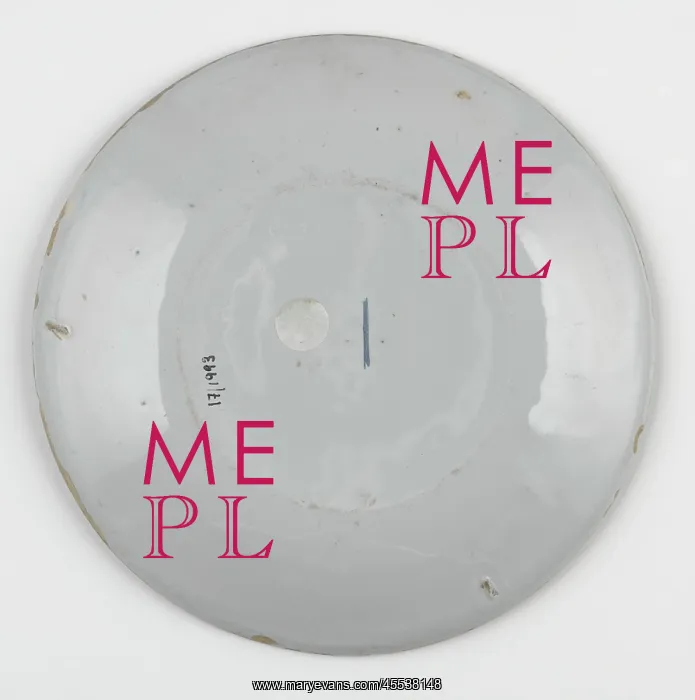: Plate, reverse : Plate, reverse