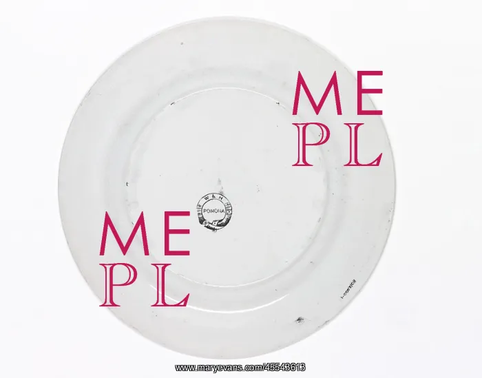 : Plate, reverse : Plate, reverse