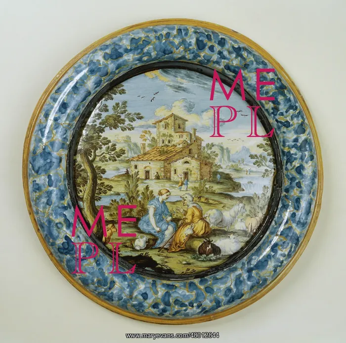 : Plate: Shepherd and shepherdess i : Plate: Shepherd and shepherdess i