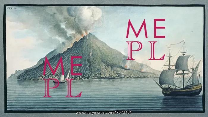 : Plate XXVII: Stromboli : Plate XXVII: Stromboli