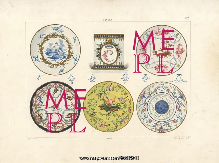 : Plates with exceptional decoration : Plates with exceptional decoration