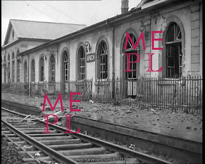 : Platform of Apach Railway Station Showing Minor : Platform of Apach Railway Station Showing Minor