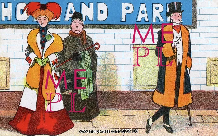 : Platform of Holland Park Underground Station : Platform of Holland Park Underground Station