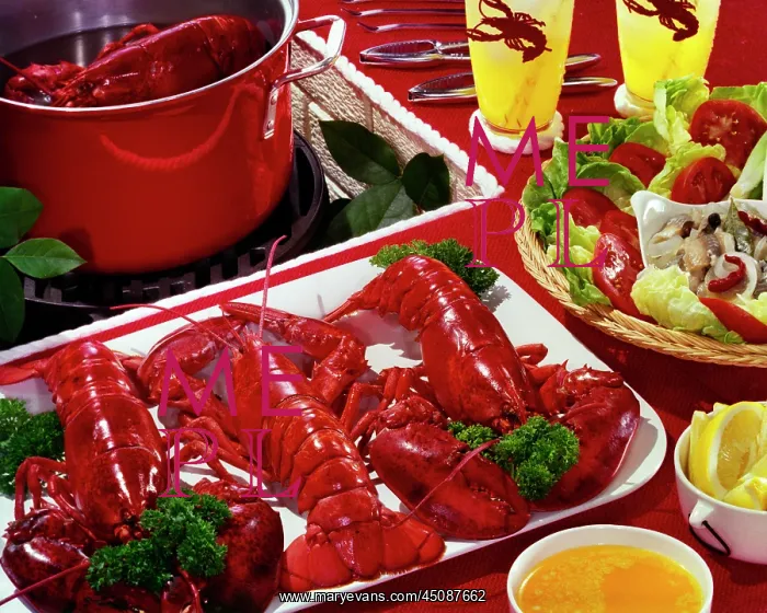 : Platter of Three Freshly Boiled Lobsters More : Platter of Three Freshly Boiled Lobsters More