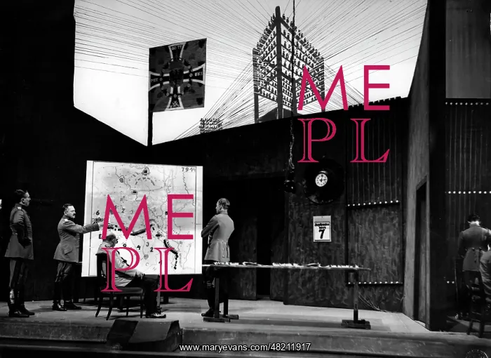 : The play Marneschlacht, 1933 : The play Marneschlacht, 1933