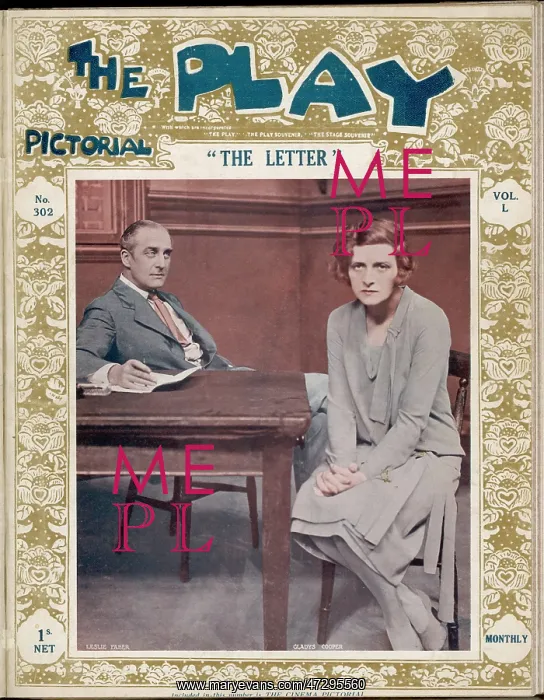: PLAY / MAUGHAM / THE LETTER : PLAY / MAUGHAM / THE LETTER