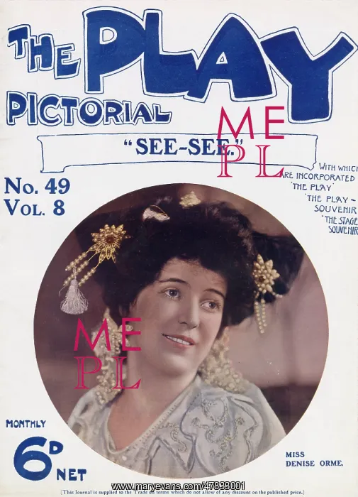 : Play Pictorial - See-See - Denise Orme : Play Pictorial - See-See - Denise Orme