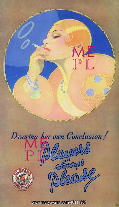 : Players advertisement, 1927 : Players advertisement, 1927