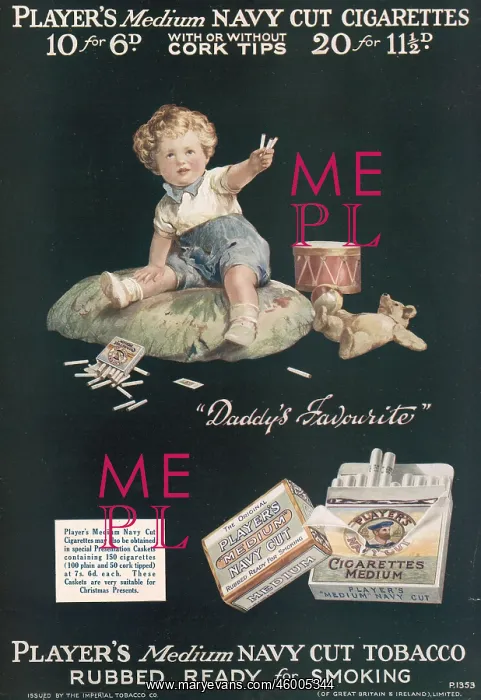  : Players cigarette advert