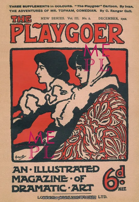 : The Playgoer magazine front cover : The Playgoer magazine front cover