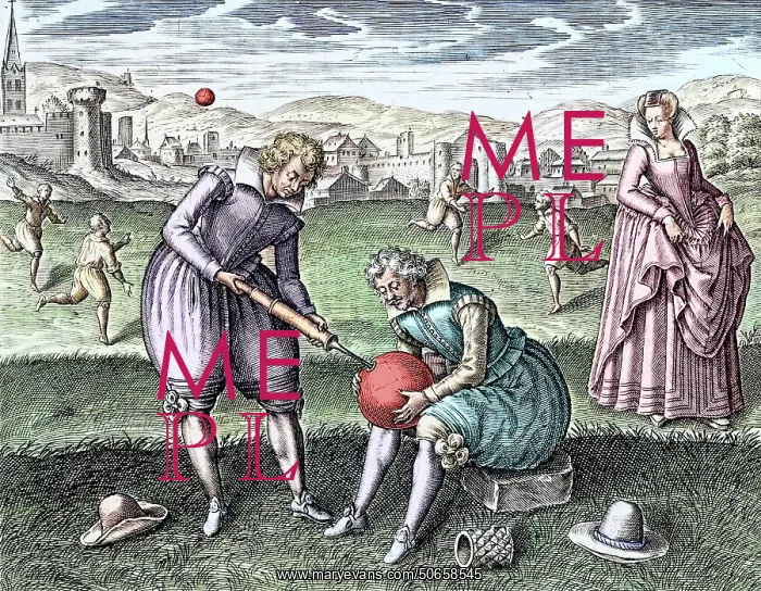 : Playing Ball, 1615 : Playing Ball, 1615