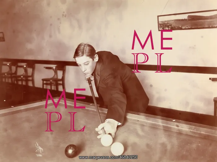 : Playing billiards : Playing billiards