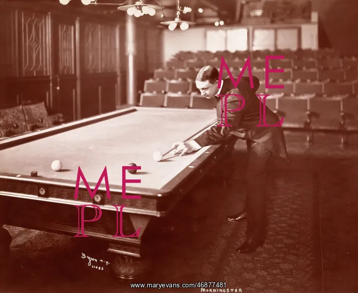 : Playing billiards : Playing billiards