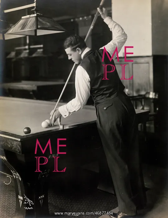 : Playing billiards : Playing billiards
