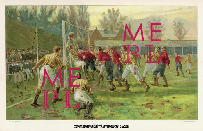 : Playing football 1896 : Playing football 1896