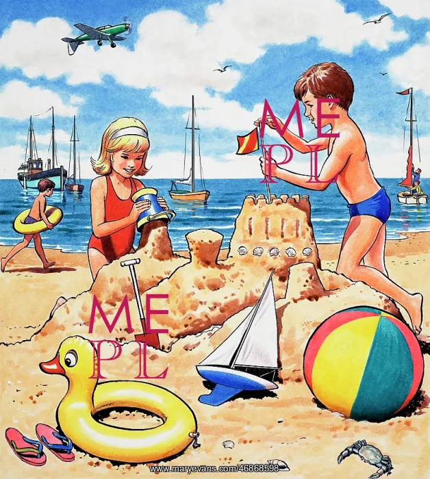  : Playing sandcastles