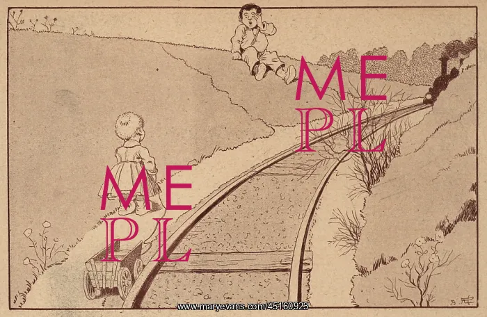  : Playing By The Train Tracks