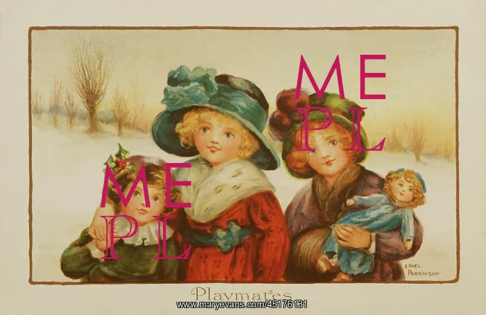 : Playmates by Ethel Parkinson : Playmates by Ethel Parkinson