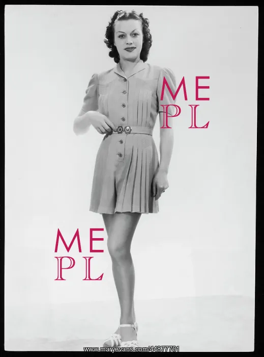 : PLAYSUIT CIRCA 1940 : PLAYSUIT CIRCA 1940