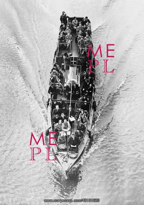 : Pleasure boat on the Thames, 1938 : Pleasure boat on the Thames, 1938