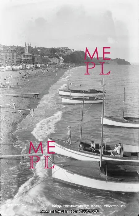 : The Pleasure Boats, Teignmouth : The Pleasure Boats, Teignmouth