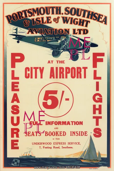 : Pleasure Flights Poster : Pleasure Flights Poster