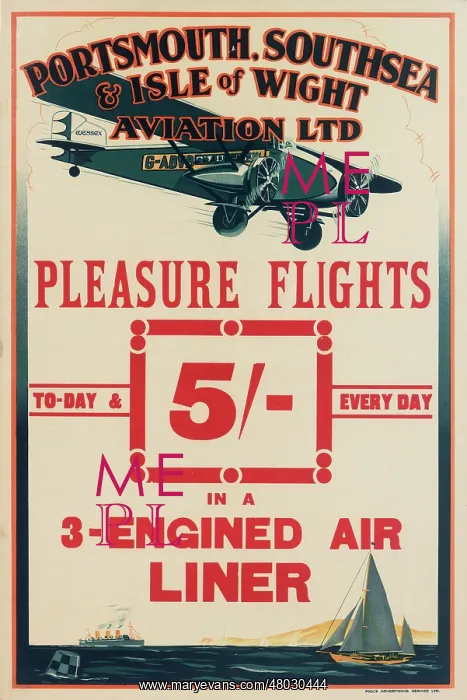 : Pleasure Flights Poster : Pleasure Flights Poster