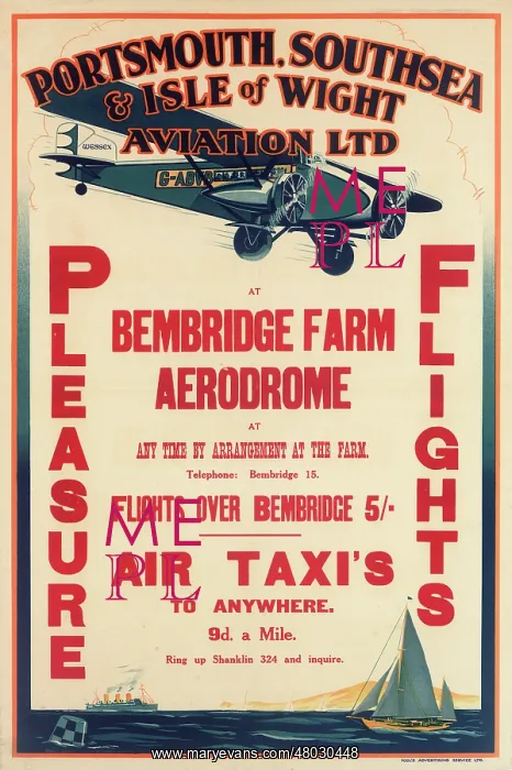 : Pleasure Flights Poster : Pleasure Flights Poster