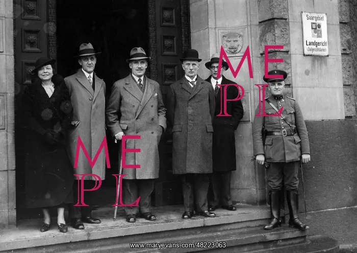  : Plebiscite commission on the Saar plebiscite, 1935