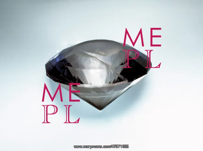 : Pleochroism in an iolite cut stone : Pleochroism in an iolite cut stone
