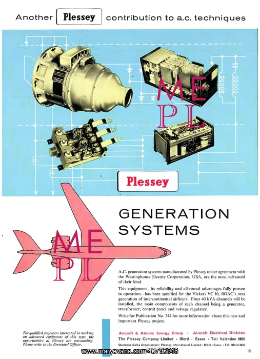 : Plessey Aircraft Electrical Components : Plessey Aircraft Electrical Components