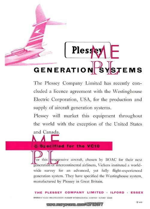 : Plessey Aircraft Electrical Components : Plessey Aircraft Electrical Components