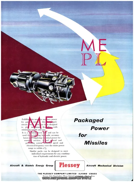 : Plessey Aircraft Electrical Components : Plessey Aircraft Electrical Components