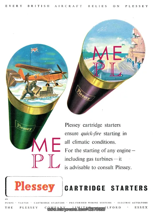 : Plessey Cartridge Starters : Plessey Cartridge Starters