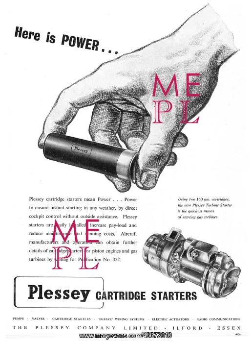 : Plessey Cartridge Starters : Plessey Cartridge Starters