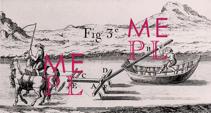 : Plough used to deepen navigable rivers and canals : Plough used to deepen navigable rivers and canals