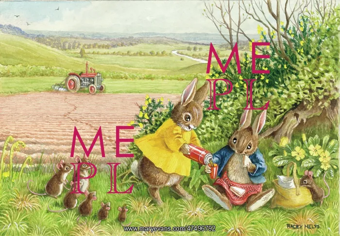 : The Ploughman's Lunch - with rabbits and mice : The Ploughman's Lunch - with rabbits and mice