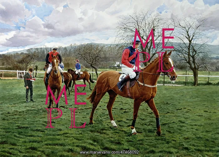 : Plumpton: A scene at the start : Plumpton: A scene at the start