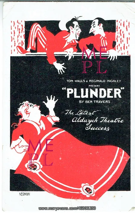 : Plunder by Ben Travers : Plunder by Ben Travers