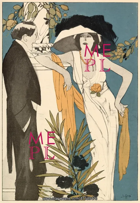 : PLUNGING NECKLINE 1910 : PLUNGING NECKLINE 1910