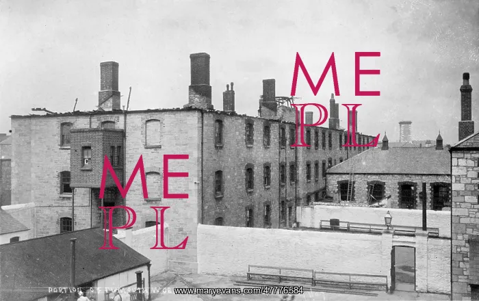 : Plymouth Workhouse Fire Damage : Plymouth Workhouse Fire Damage