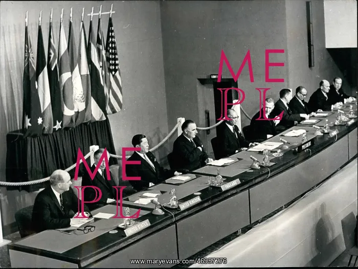 : PM Georges Pompidou, opening session of SEATO : PM Georges Pompidou, opening session of SEATO