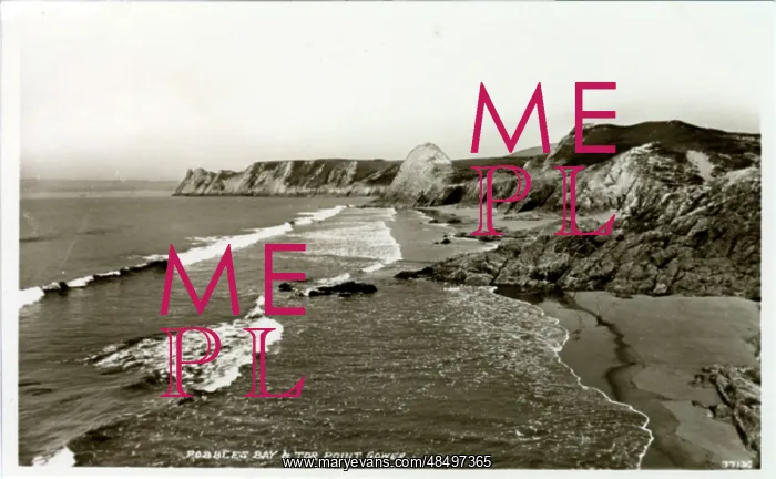 : Pobbles Bay, Three Cliffs Bay, Glamorgan : Pobbles Bay, Three Cliffs Bay, Glamorgan