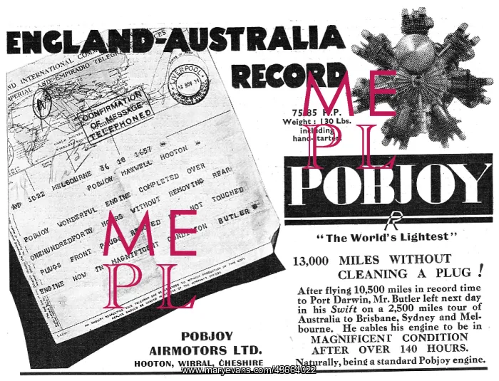 : Pobjoy 75 / 85 HP Aero Engine : Pobjoy 75 / 85 HP Aero Engine