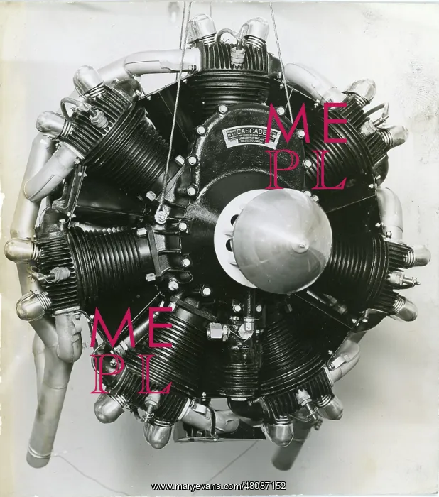 : Pobjoy Cascade seven-cylinder radial engine of 70hp : Pobjoy Cascade seven-cylinder radial engine of 70hp