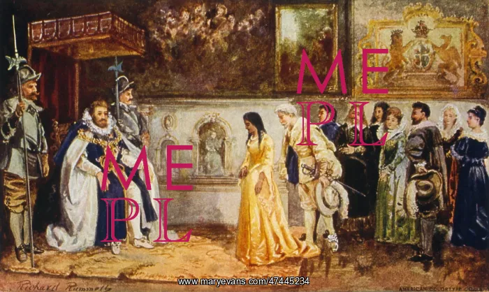  : Pocahontas and King James I