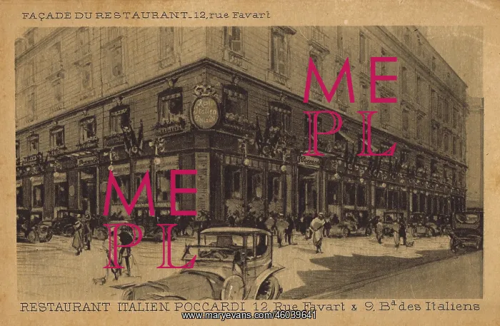 : Pocccardi Restaurant, Paris : Pocccardi Restaurant, Paris