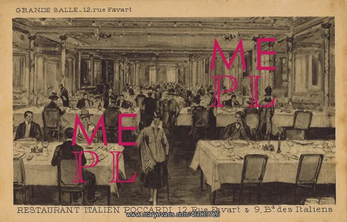 : Pocccardi Restaurant, Paris : Pocccardi Restaurant, Paris