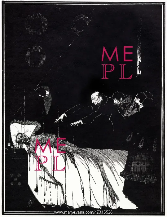 : POE, Case of M. VALDEMAR, Harry Clarke : POE, Case of M. VALDEMAR, Harry Clarke