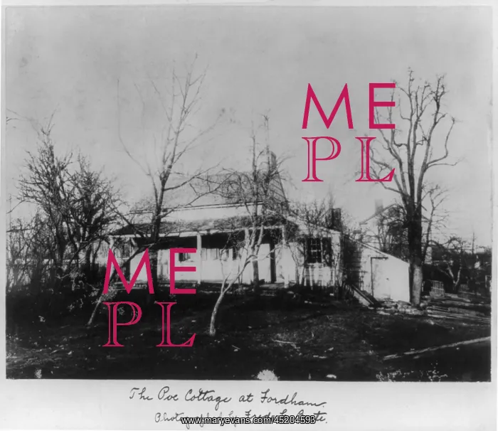 : The Poe Cottage at Fordham, the home of ? : The Poe Cottage at Fordham, the home of ?
